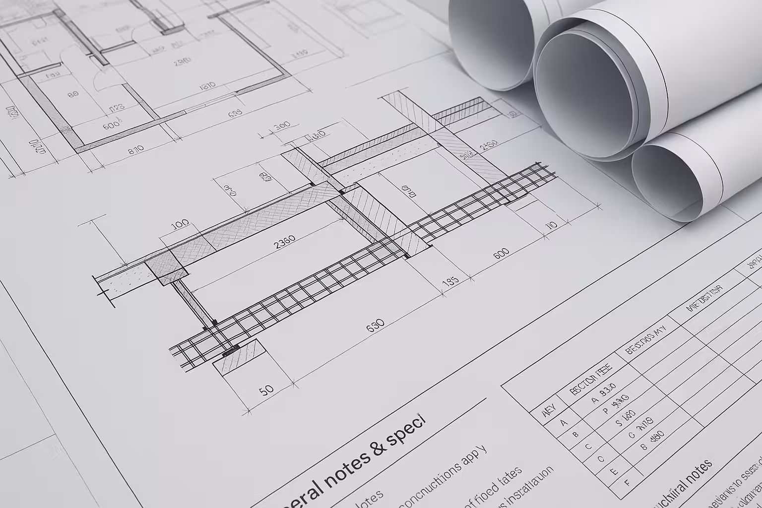 Architectural technical snapshot — Notch